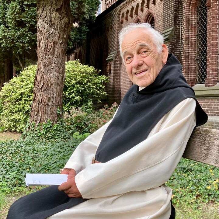 Broeder Savio is terug op Koningshoeven.