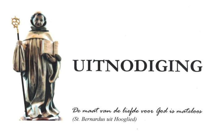 Iedereen is van harte welkom als broeder Pachomius op 20 augustus 2024 zijn solemnele professie aflegt in de abdijkerk.