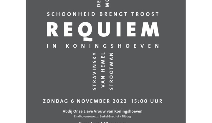 6 november 2022: Requiem Ad Parnassum in abdijkerk