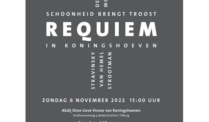 6 november 2022: Requiem Ad Parnassum in abdijkerk