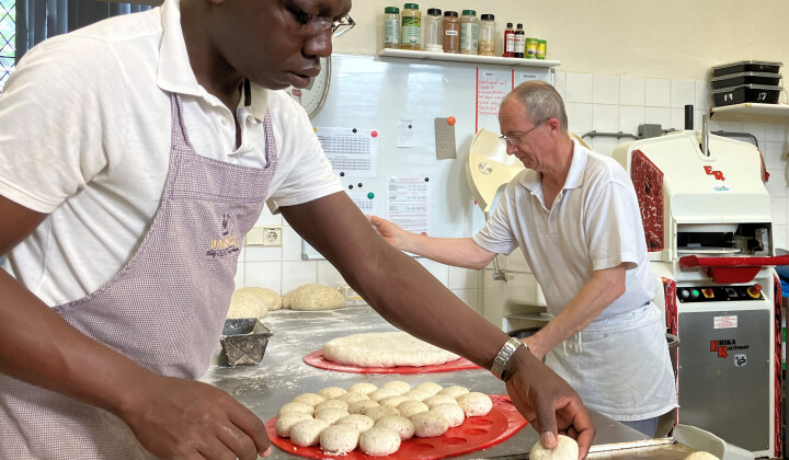 Lekkernijen van de bakkerij en chocolaterie