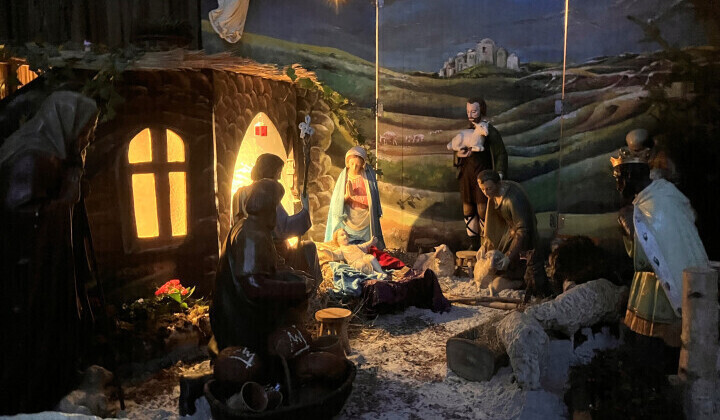 Kinderviering ‘Kindje Wiegen’ en kerststal in Abdij Koningshoeven