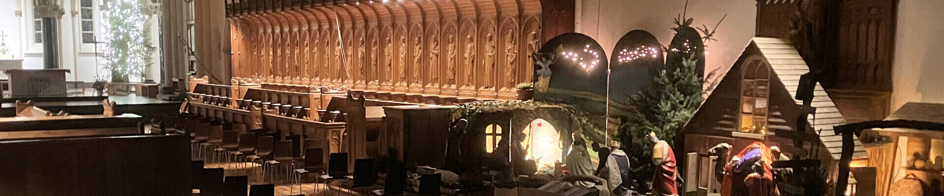 Kinderviering ‘Kindje Wiegen’ en kerststal in Abdij Koningshoeven