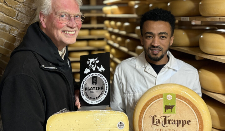 Platina Award voor koe kaas van La Trappe