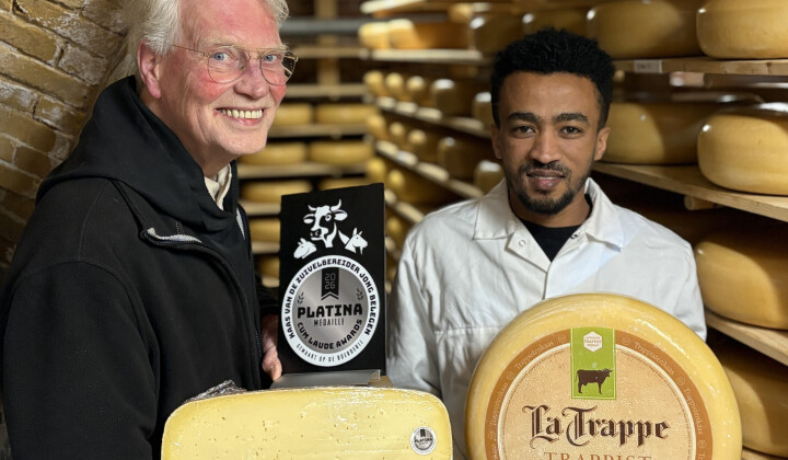Platina Award voor koe kaas van La Trappe