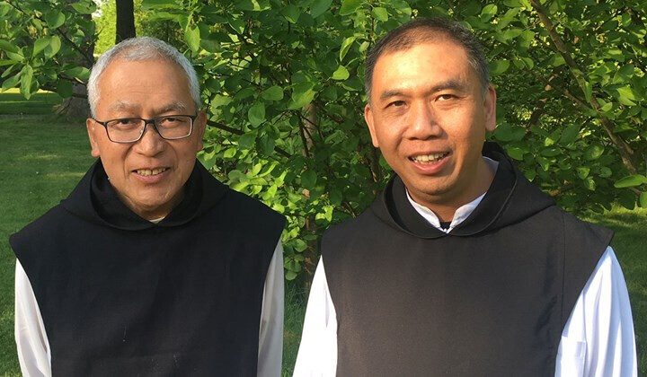 Abt uit Indonesië bezoekt Koningshoeven